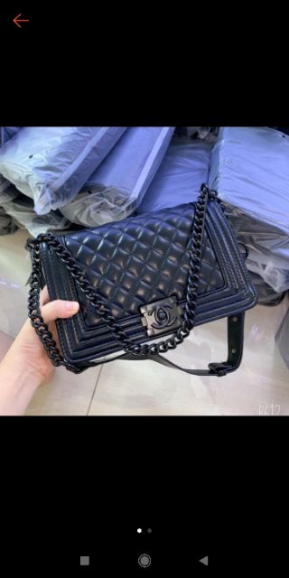 Túi ô trám đen size 20 , size 25 _có code,thẻ hãng ,túi vải hãng | BigBuy360 - bigbuy360.vn