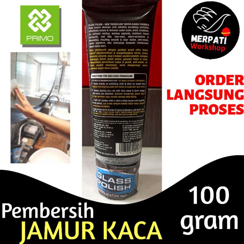 Kính Dung Dịch Đánh Bóng Kính Xe Hơi Jacam Primo 100 Gram