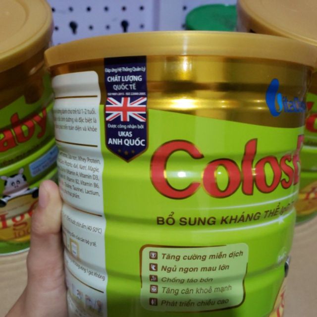 SỮA NON COLOSBABY 800G CÁC SỐ 0+ VÀ 1+