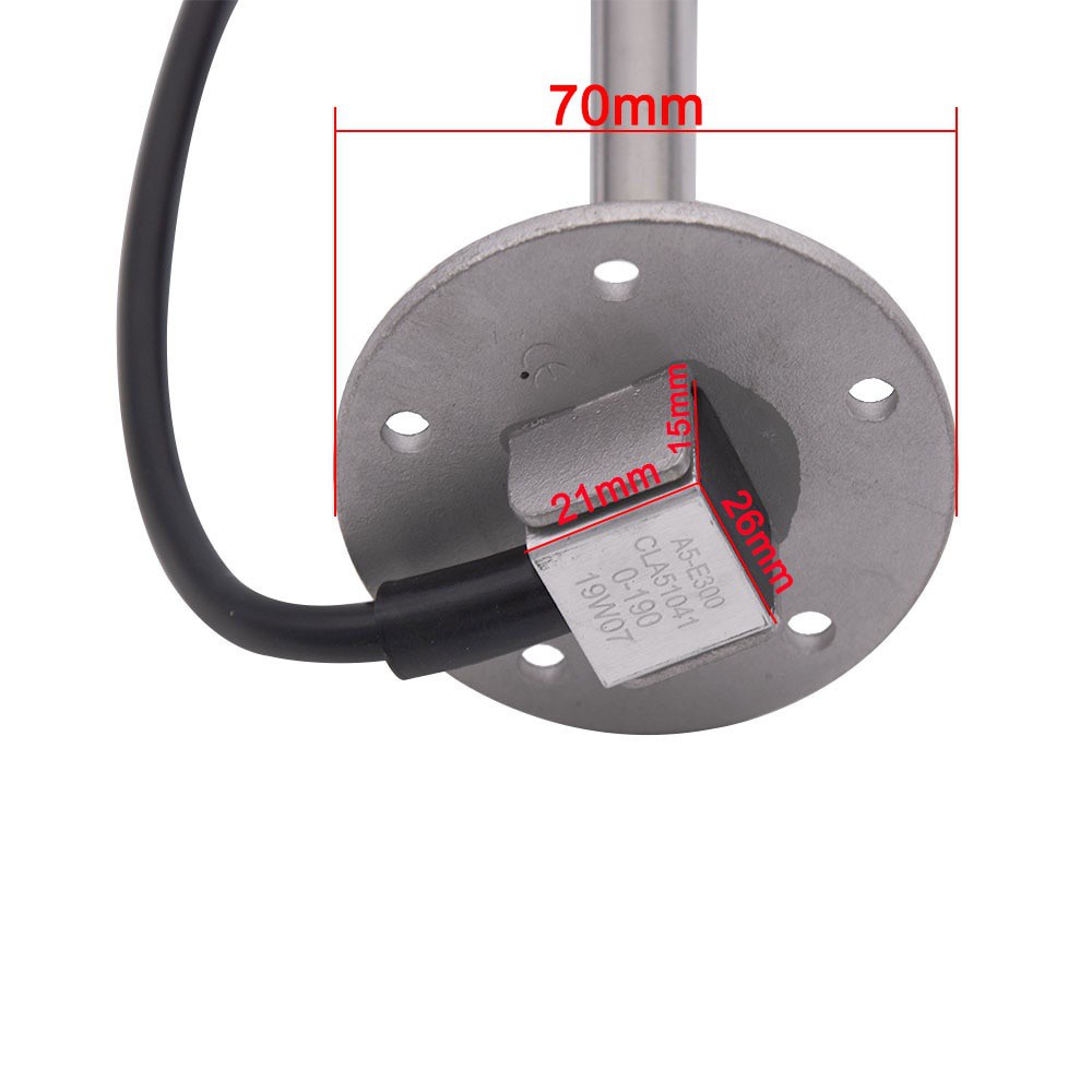 Đồng Hồ Đo Mực Nước Và Nhiên Liệu 0~190 ohm / 240~33 ohm 100mm 125mm 150mm 200mm 450mm