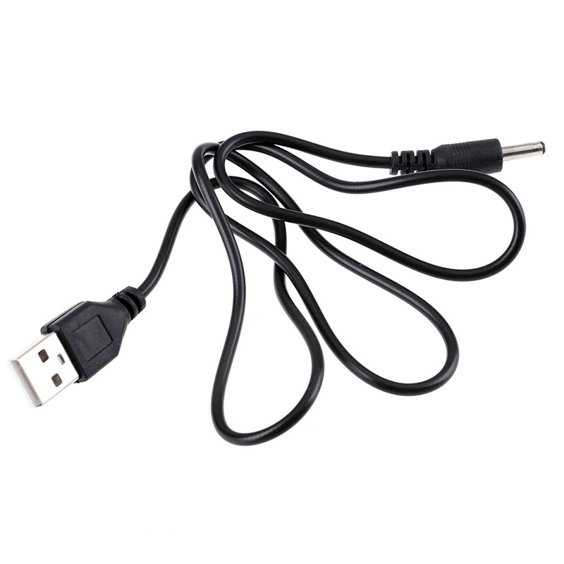 1 Dây Cáp Sạc Chuyển Đổi Từ Giác Cắm Usb A Sang Dc 3.5x1.35mm