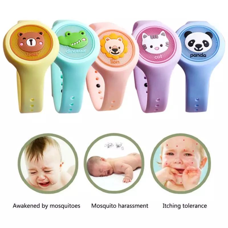 Đồng hồ tinh dầu đuổi muổi có đèn led cho bé Kumi baby