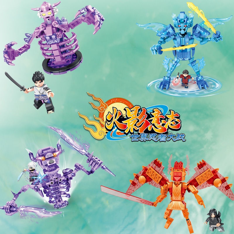 Mô Hình Lắp Ráp Lego Nhân Vật Ninja Temple 2022 Trong Naruto