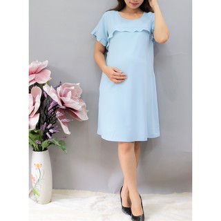 ĐẦM BẦU VẢI LỤA CAO CẤP CỰC MỊN MÁT - VÁY BẦU CÔNG SỞ CAO CẤP