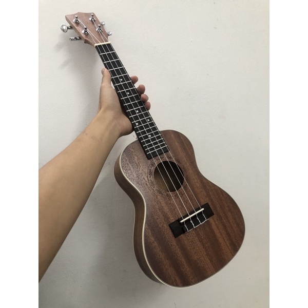 ĐÀN UKULELE CONCERT GỖ HOẠ TIẾT