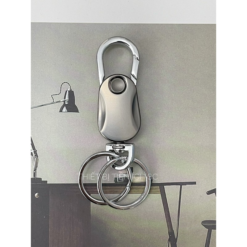Móc Khóa INOX Spinner OMUDA 6889  , Móc Khóa Con Quay,  Mở Nắp Chai, Móc Khóa Xe Máy Ô Tô Cao Cấp
