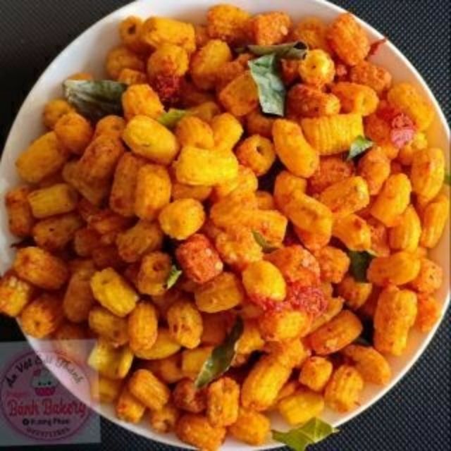 300gr nui sấy bò lá chanh giá sốc