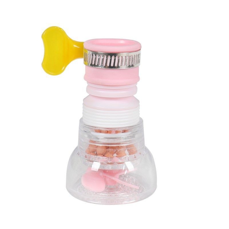 Đầu vòi nước rửa bát tăng áp xoay 360 độ thông minh chống bắn nước