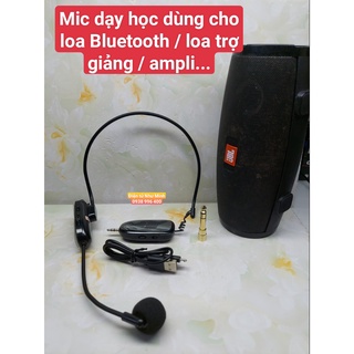 Mic dạy học dùng cho loa Bluetooth-loa trợ giảng - loa kéo