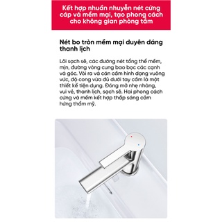 Vòi chậu rửa mặt nóng lạnh DIIIB DXMP005