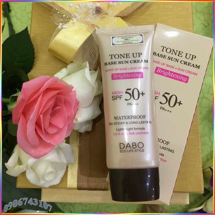 Kem lót nền chống nắng DABO Hàn Quốc Tone Up Base Sun Cream ATU12 | BigBuy360 - bigbuy360.vn