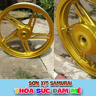 Chai sơn màu vàng candy Y016 Sơn xịt Samurai .