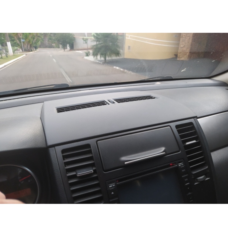 Khung Viền Máy Điều Hòa Xe Hơi Màu Đen Chuyên Dụng Cho Nissan Tiida 2005-2011