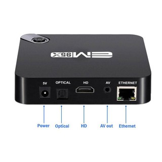 Android TV Box Eny EM95x 4K 16GB Rom Android 7.1