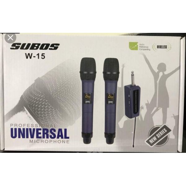 MICRO ĐA NĂNG KHÔNG DÂY SUBOS W-15 HÀNG XỊN
