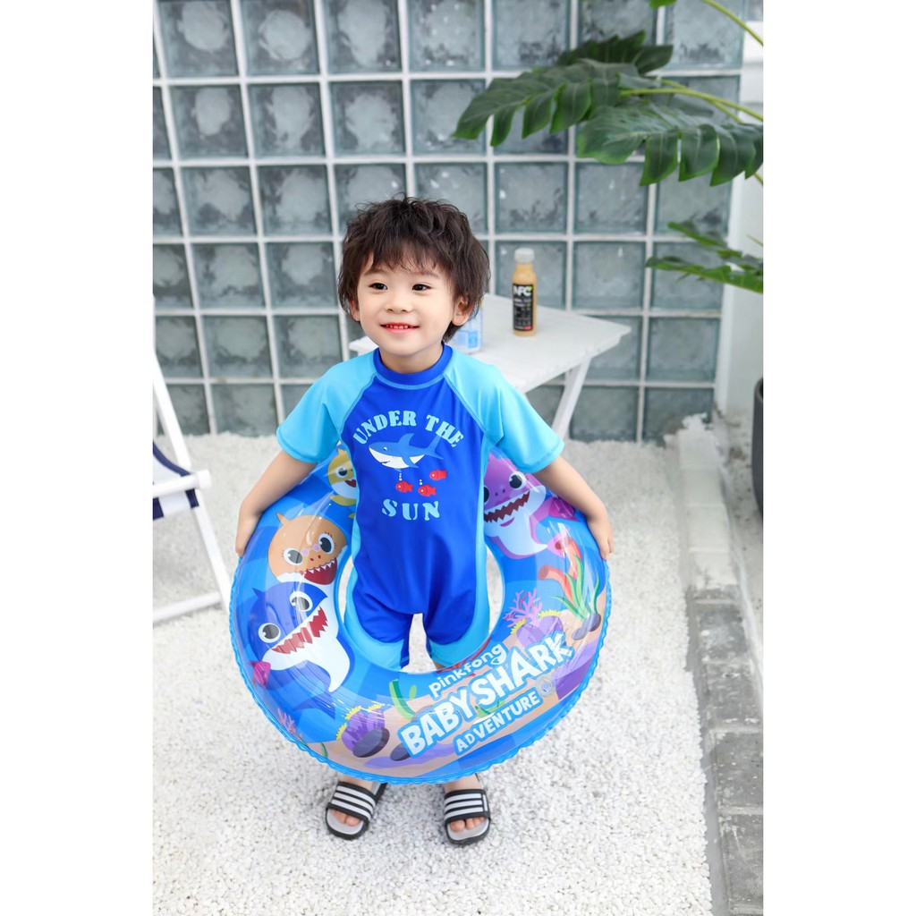 Phao bơi baby shark cho bé size 70 (5-8 tuổi)