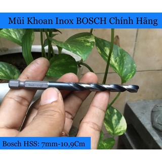 Mũi Khoan BOSCH Impact Inox 7mm-10,9Cm