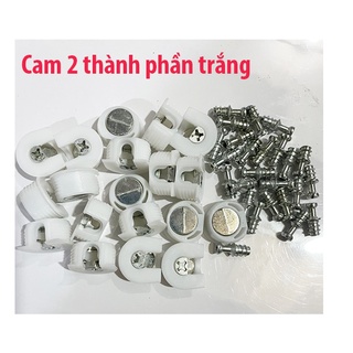 Ốc cam liên kết 2 thành phần trắng túi 500 con