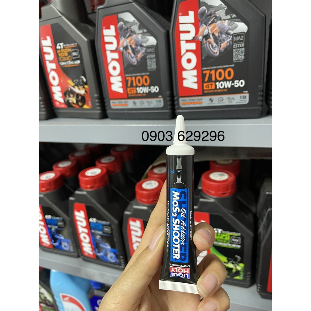 Phụ gia nhớt giảm ma sát Liqui Moly Oil Additive MoS2 Shooter (20ml)