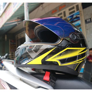 Nón bảo hiểm fullface-Napoly-[BẢO HÀNH 1 NĂM]