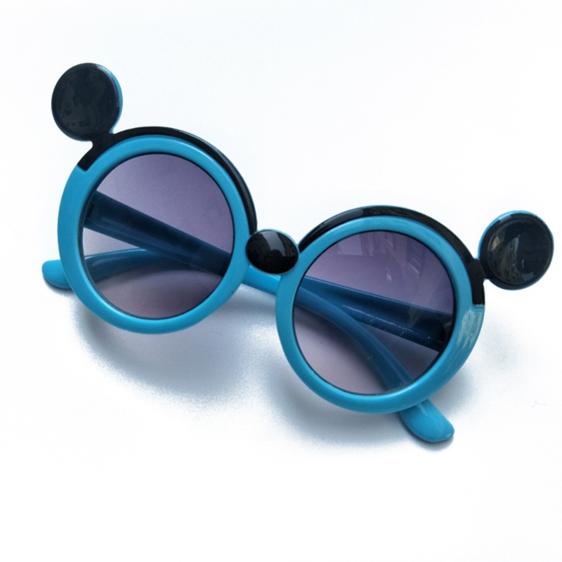 Bộ 2 Băng Đô Cài Tóc Hình Hoạt Hình Chống Tia UV