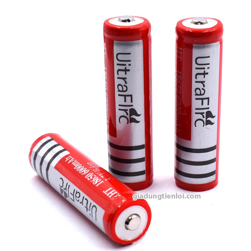 Pin sạc UltroFite 18650mAh-4800mAh - Bộ sạc pin 14500 16340 18650