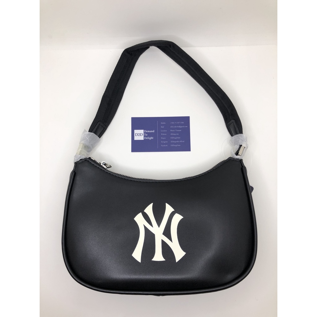 Túi Đeo Vai M.L.B Da Cao Cấp Logo In To Siêu Đẹp