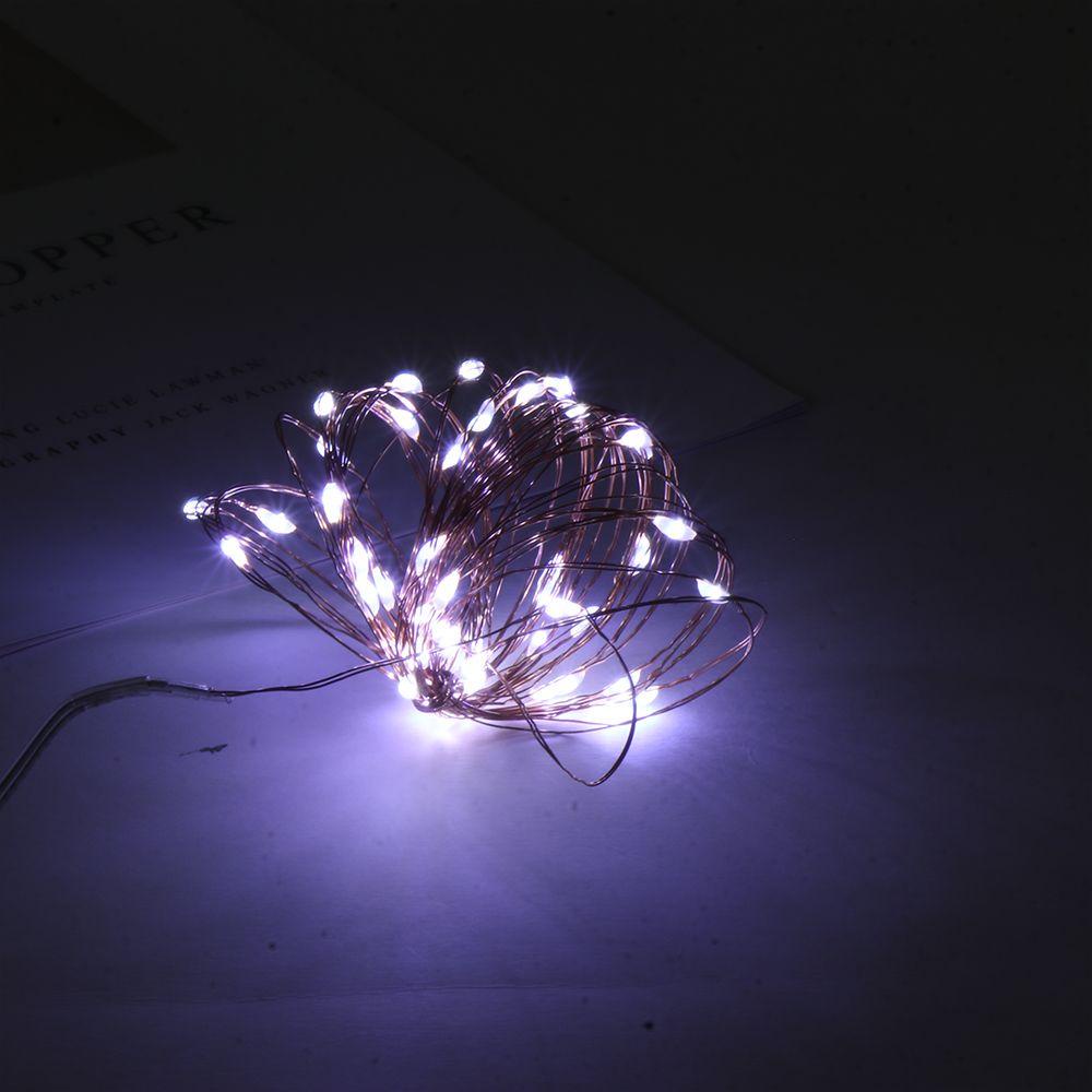 LAKAMIER Dây Đèn LED 5M 50 Bóng Trang Trí Đa Năng