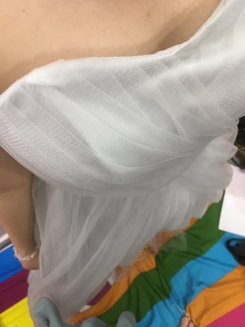 Đầm thiết kế dạ hội công chúa cúp ngực