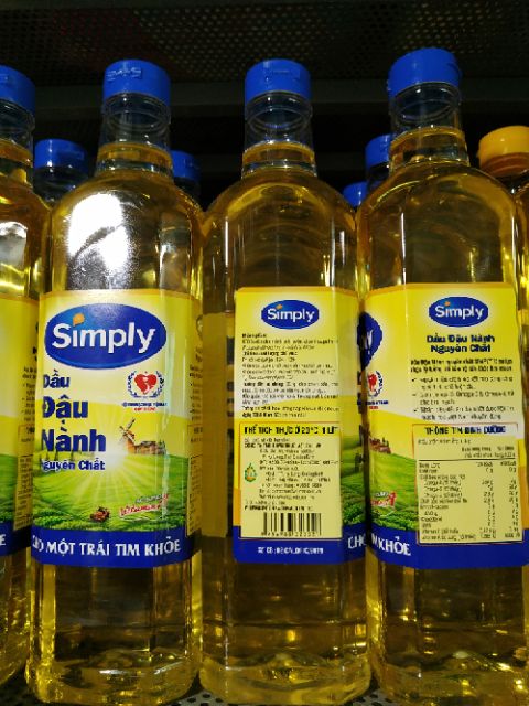 Dầu Đậu Nành Simply 1 lít