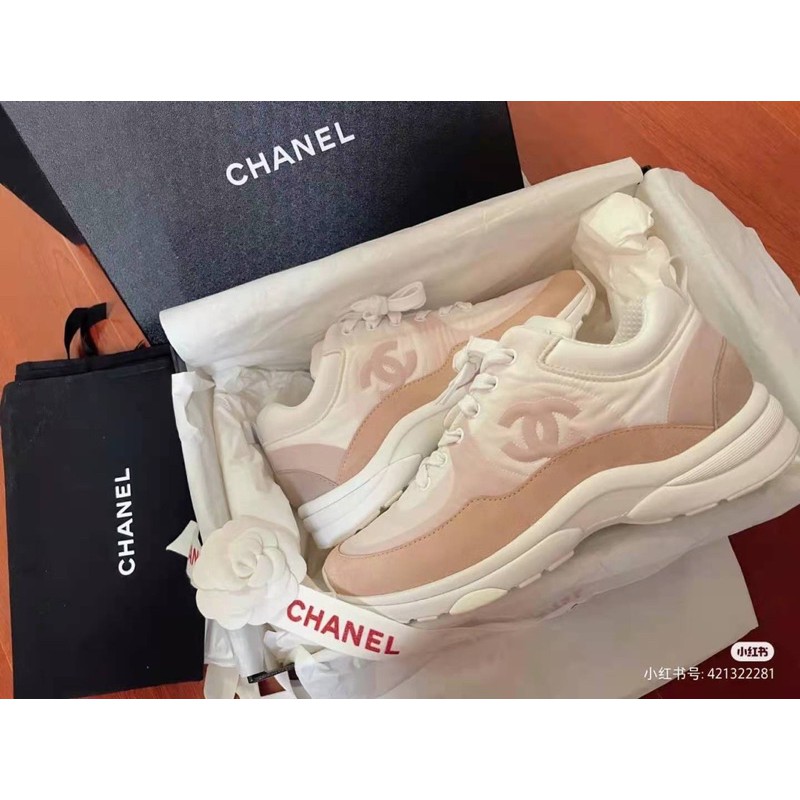 Giày thể thao cho cả nam và nữ Chanel CN/Channel da thật cao cấp