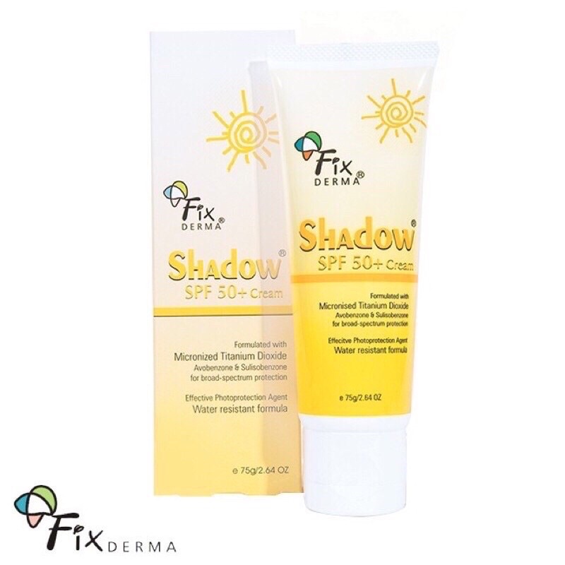 [ Chính Hãng]Kem chống nắng Fixderma Shadow spf 50+/ spf30+