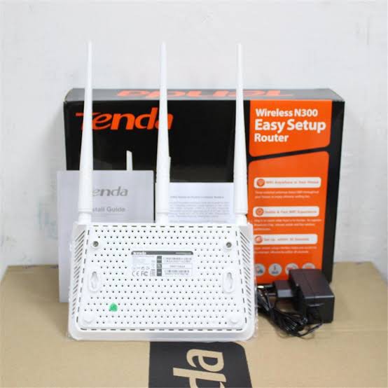 TENDA Ăng Ten F3 3x5dbi 2.4ghz 300mbps Không Dây N300