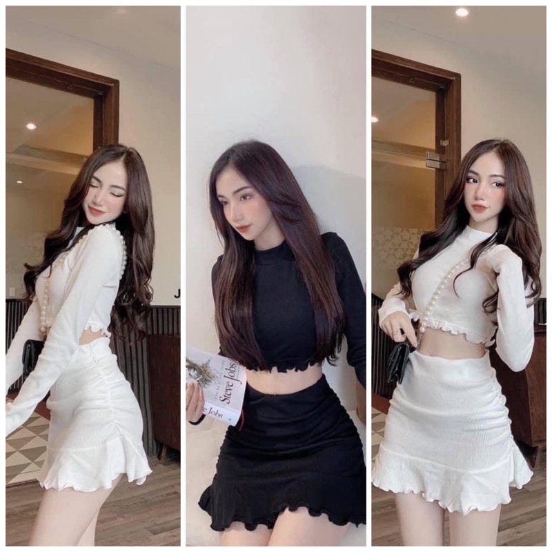 sét váy bèo lên from chuẩn đẹp