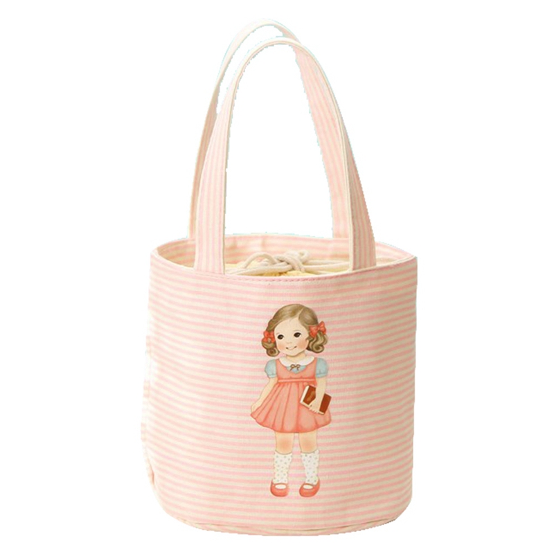 *Cute Girls Thermal Insulated Bags Tote Cooler Bag Bento Lunch Box Storage Case