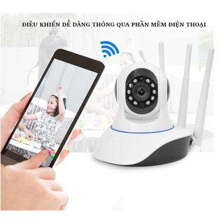 Camera wifi yoosee giám sát 3 râu