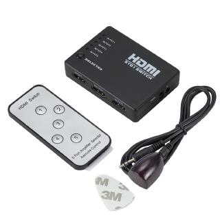 Switch HDMI 5 ngõ vào 1 ngõ ra tiện lợi cho tivi