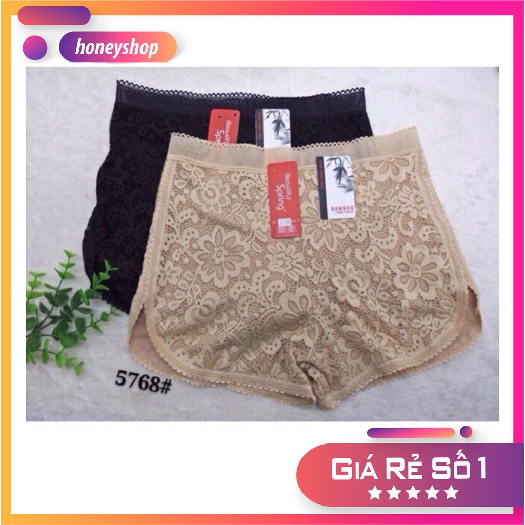 Quần bảo hộ mặc trong váy ren hoa cúc cao cấp  HONEYSHOP