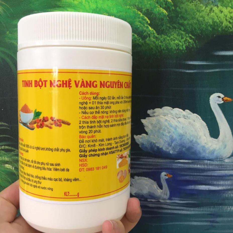 Tinh bột nghệ vàng nguyên chất TAM ĐẢO 500g, tinh bột nghệ vàng đỏ nghệ viên làm đẹp chữa đau dạ dày liền sẹo vết thâm | BigBuy360 - bigbuy360.vn