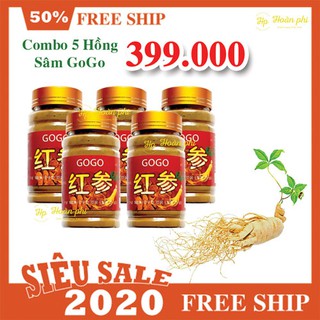 Combo 5 Hồng Sâm GOGO