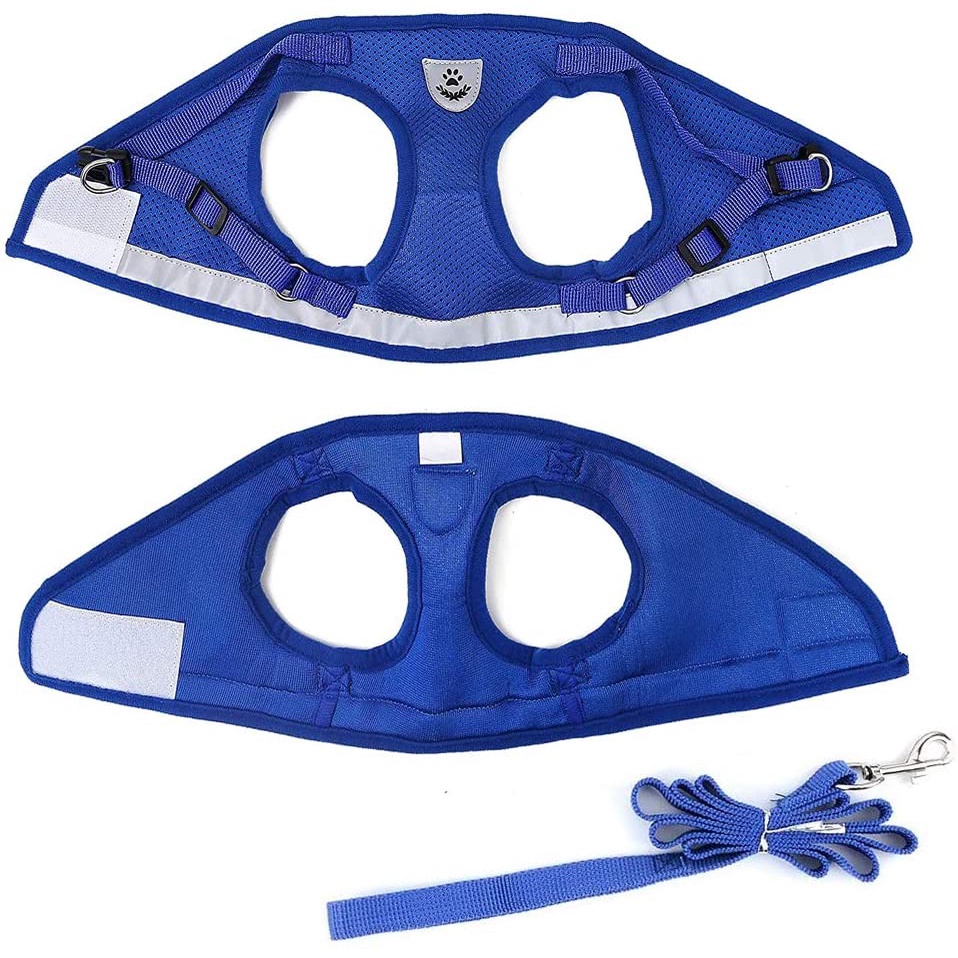 Áo Dây Dắt Thú Cưng Đi Dạo Phản Quang Dễ Điều Chỉnh