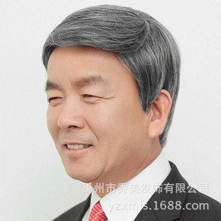 Tóc Giả Nam Bạc ( muối tiêu)