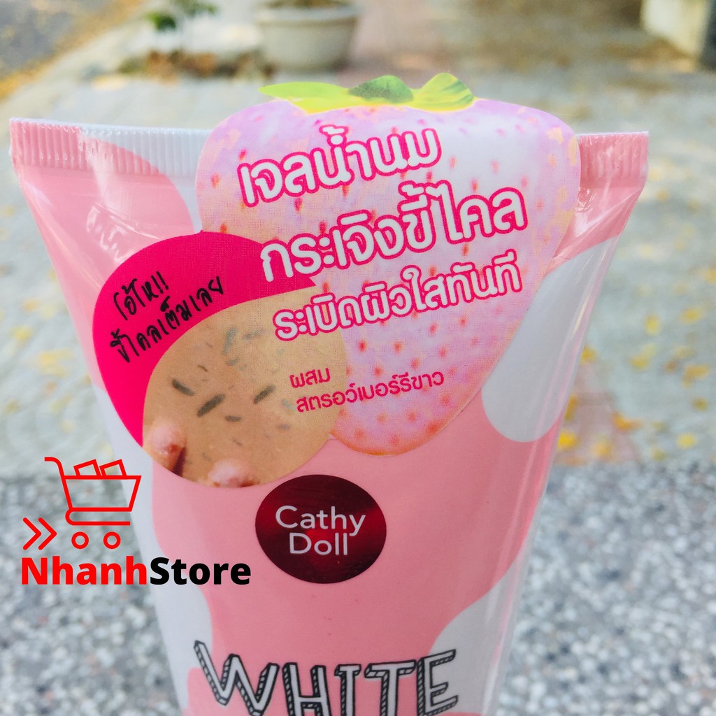 TẨY TẾ BÀO CHẾT WHITE MILK SHINE 320ML THÁI LAN