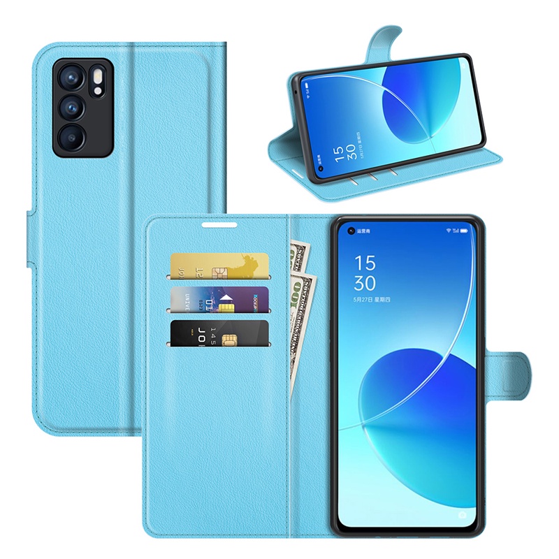 Bao da điện thoại PU chống trầy cho OPPO reno 10 A18 Reno6 Z 5G Reno 6 Pro 6Z 5 Pro 4 Pro 4Z Reno5 Reno4Z Reno6 Pro Reno4Z