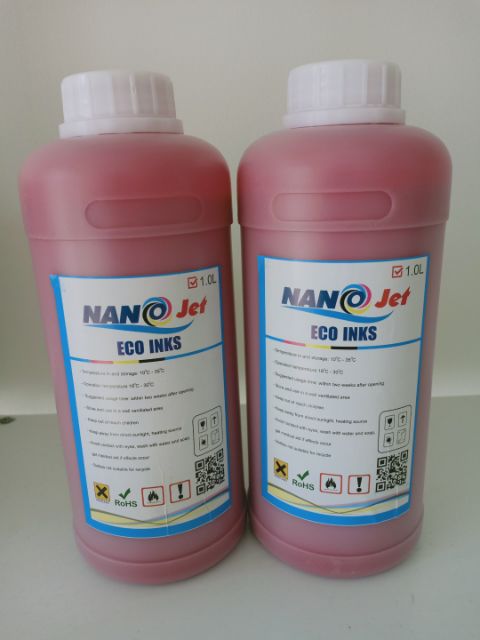 Mực dầu DX5 chuyên in decal, tem, nhãn mác ( mực Eco solvent loại 1)