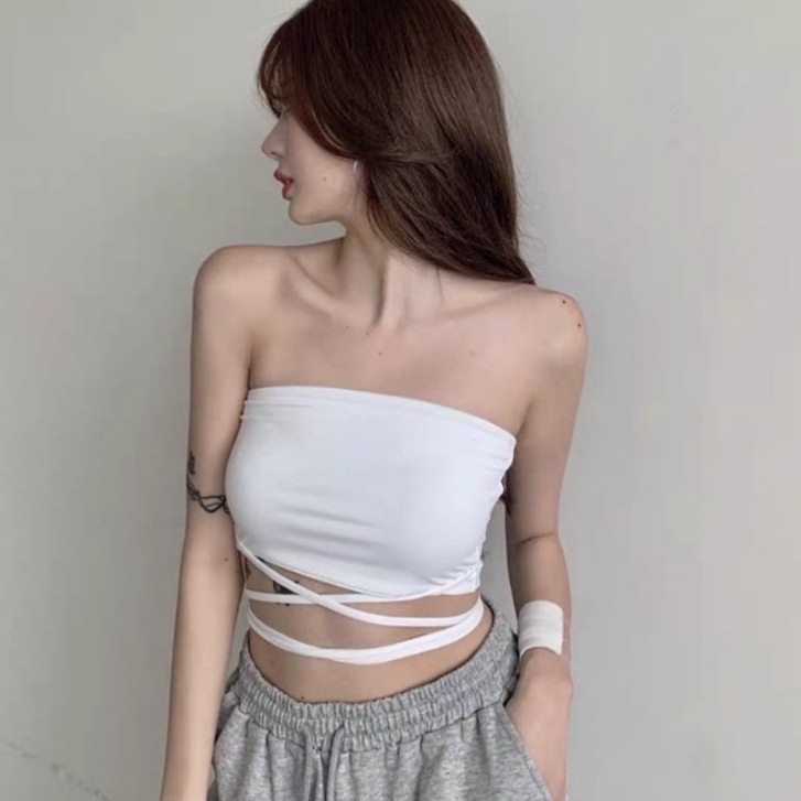 ÁO ỐNG CỘT DÂY Ở EO SEXY