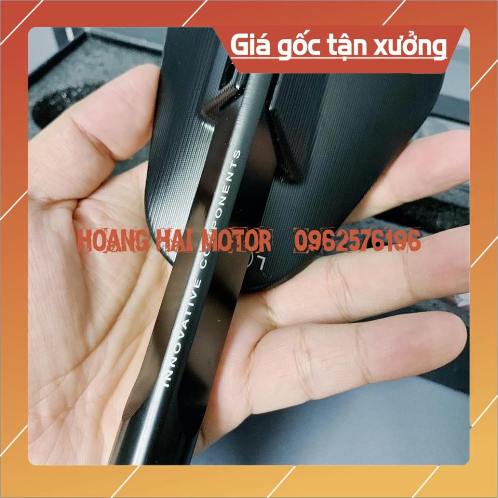 kinh/ gương chiếu hậu kiểu RIZOMA Elisse - Thân nhôm CNC nguyên khối, chân 10 li, hàng sịn full hộp - gắn mọi loại xe