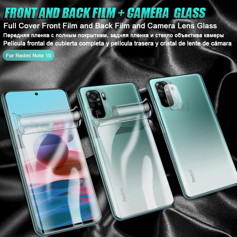 Ốp Điện Thoại 3 Trong 1 Cho xiaomi 11t 12t 13t pro redmi note 11s 10s 9s 8 10c 9a poco f5 x5 f4 x4 x3 m4 m3 f3 gt mi 11 lite10t 9t pro max Kính