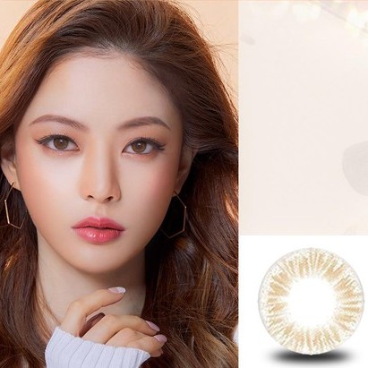 Kính áp tròng cận UROPA LENS Hàn Quốc nhiều màu sắc thời trang 6 tháng