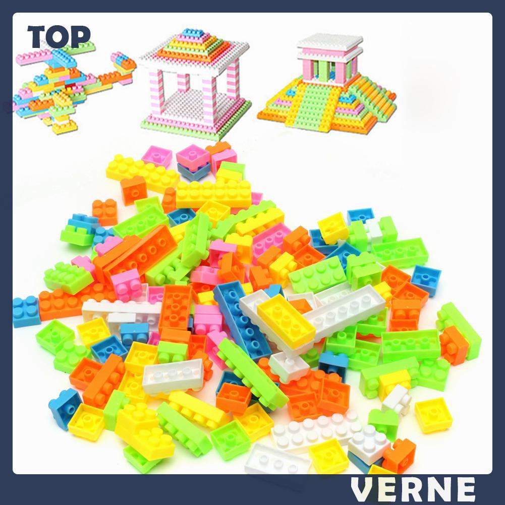 Bộ Đồ Chơi Xếp Hình 144 Miếng Bằng Nhựa Sáng Tạo Cho Bé